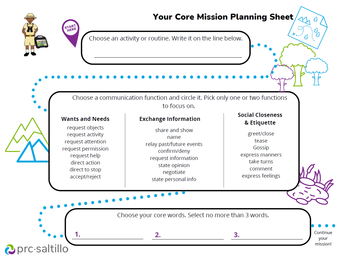 Picture of YCM Planning Sheet