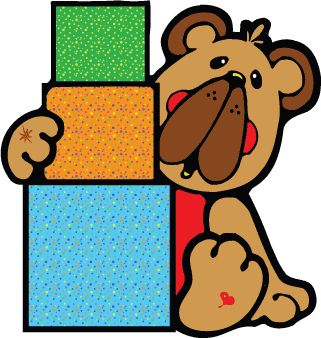 bear and blocks